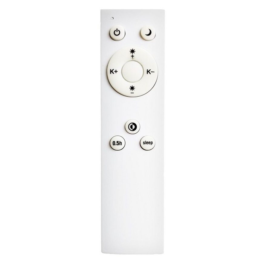 Top Light - Светодиодный потолочный светильник с регулированием яркости DEKOR LED/51W/230V диаметр 40 см 3000-6500K + дистанционное управление