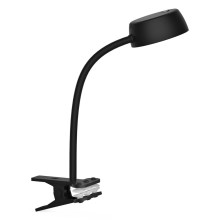 Top Light - Светодиодная настольная лампа с зажимом LED/4,5W/230V черная