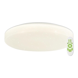 Top Light - Светодиодный диммируемый потолочный светильник для ванной комнаты LED/51W/230V IP44 + пульт ДУ