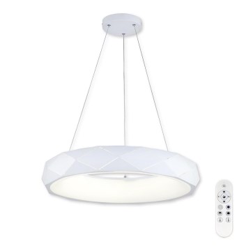 Top Light - Світлодіодна підвісна люстра з регулюванням яскравості APOLO LED/45W/230V білий + пульт дистанційного керування
