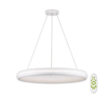 Top Light - Світлодіодна підвісна люстра з регулюванням яскравості FUTURA LED/60W/230V білий + пульт дистанційного керування
