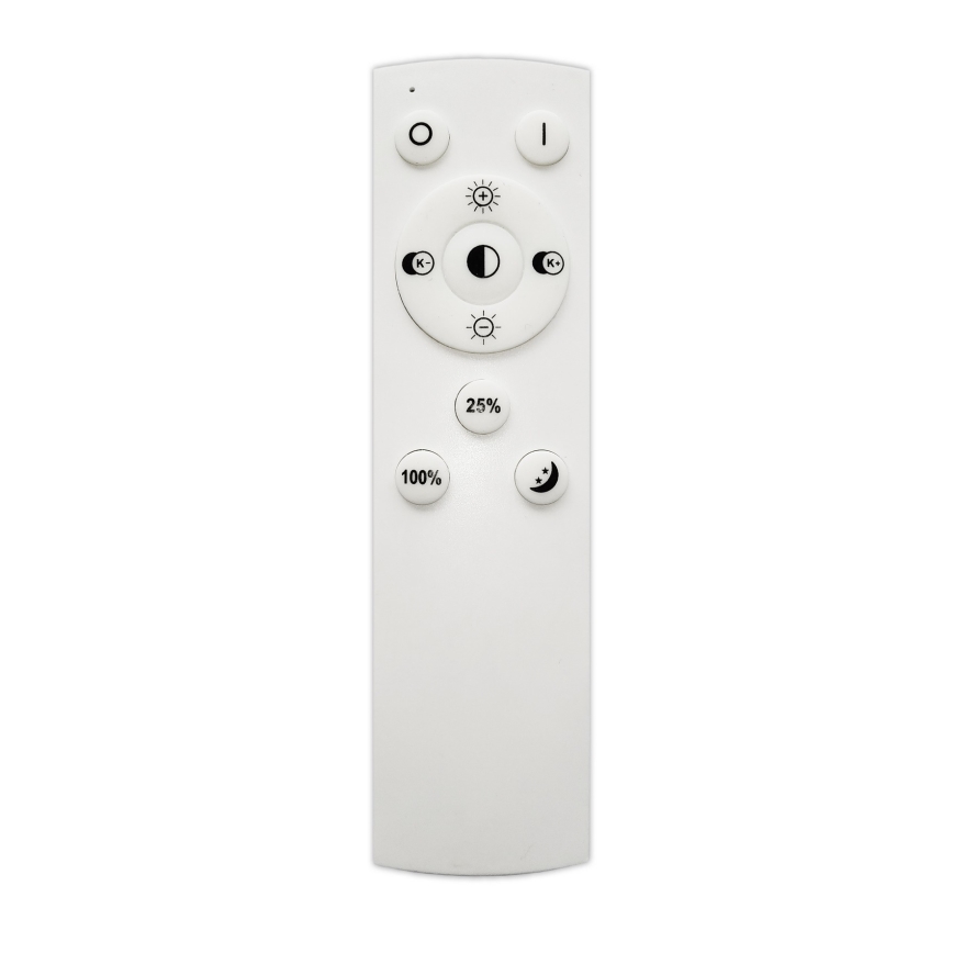 Top Light - Світлодіодна підвісна люстра з регулюванням яскравості SATURN LED/30W/230V 3000-6500K білий + пульт дистанційного керування