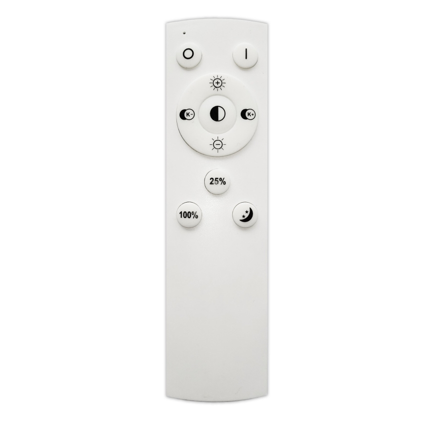 Top Light - Світлодіодна підвісна люстра з регулюванням яскравості LINE LED/30W/230V білий + пульт дистанційного керування