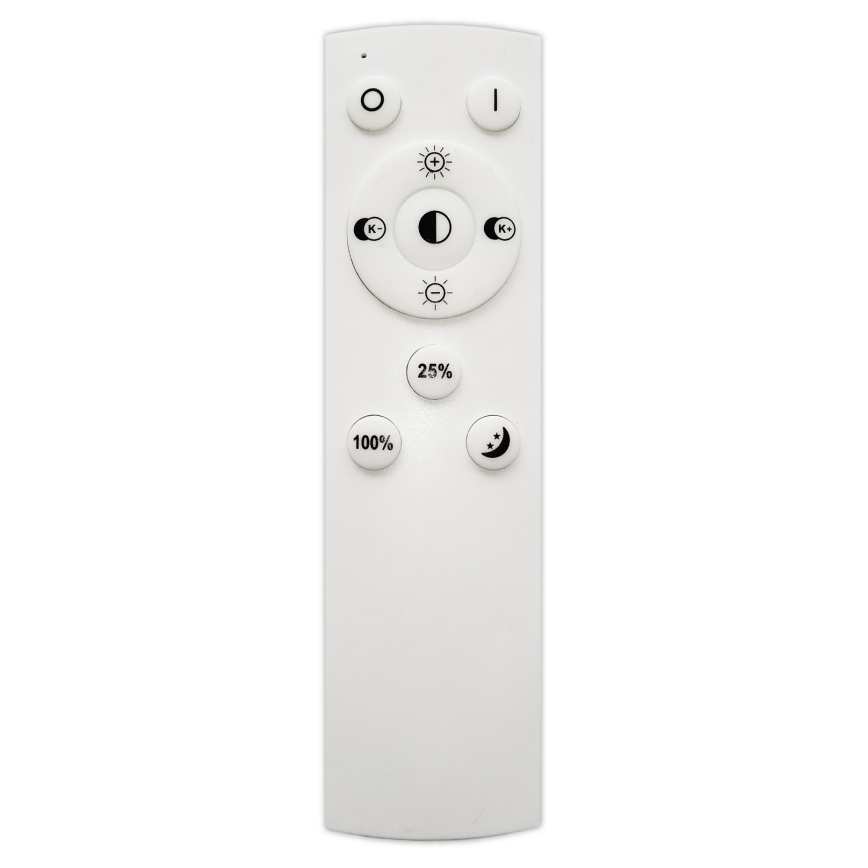 Top Light - Світлодіодна підвісна люстра з регулюванням яскравості SATURN LED/30W/230V 3000-6500K чорний + пульт дистанційного керування