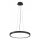 Top Light - Світлодіодна підвісна люстра з регулюванням яскравості REVIT LED/36W/230V 3000-6500K діаметр 40 см чорний + пульт дистанційного керування