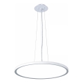 Top Light - Світлодіодна підвісна люстра з регулюванням яскравості REVIT LED/50W/230V 3000-6500K діаметр 60 см білий + пульт дистанційного керування