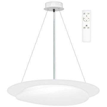Top Light - Світлодіодна підвісна люстра з регулюванням яскравості STONE LED/51W/230V 3000-6500K + пульт дистанційного керування