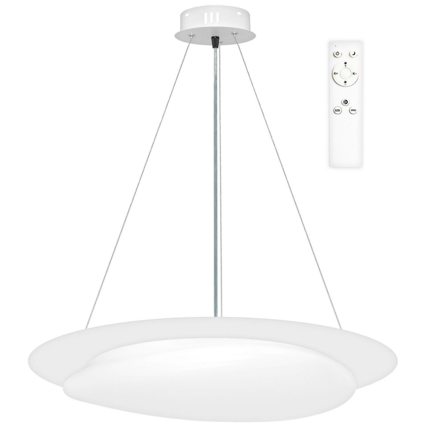 Top Light - Світлодіодна підвісна люстра з регулюванням яскравості STONE LED/51W/230V 3000-6500K + пульт дистанційного керування
