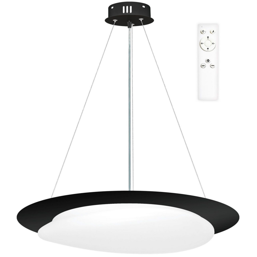 Top Light - Світлодіодна підвісна люстра з регулюванням яскравості STONE LED/51W/230V 3000-6500K + пульт дистанційного керування