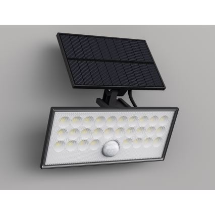 Top Light - Світлодіодний настінний прожектор на сонячній батареї з датчиком HELEON VARIO LED/8W/3,7V IP65 4000K + пульт дистанційного керування