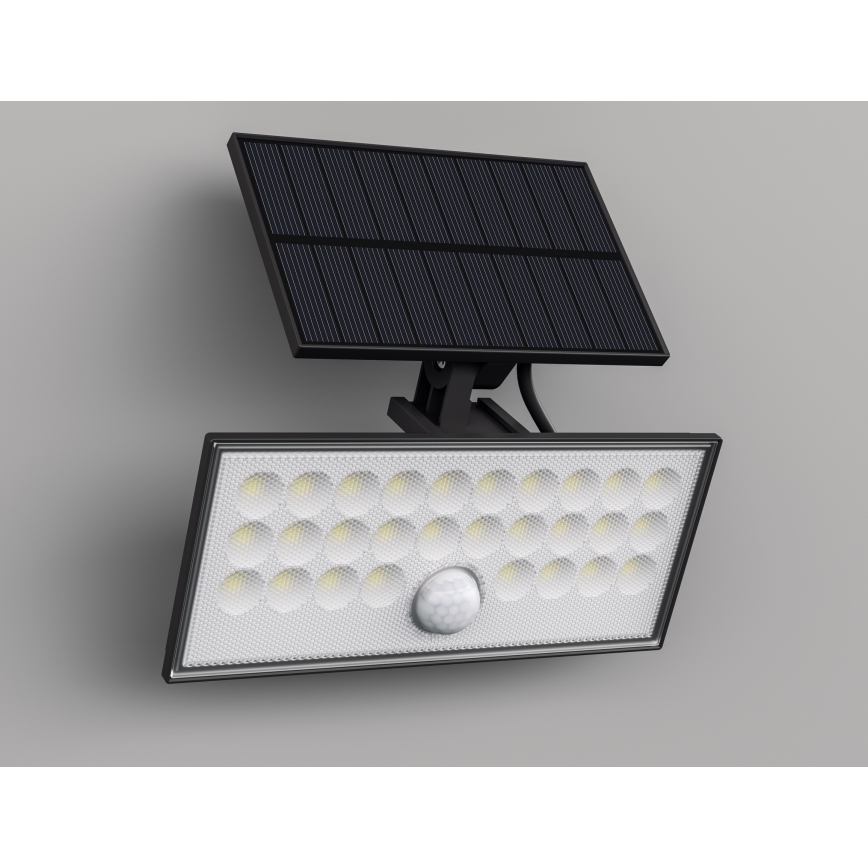 Top Light - Світлодіодний настінний прожектор на сонячній батареї з датчиком HELEON VARIO LED/8W/3,7V IP65 4000K + пульт дистанційного керування