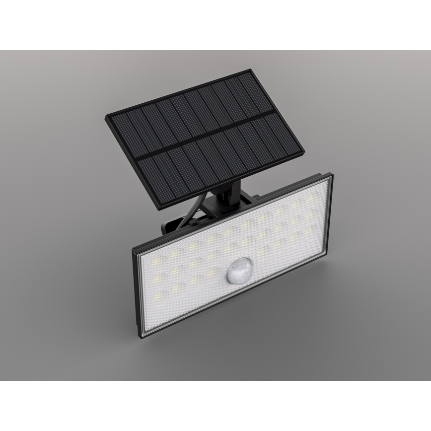 Top Light - Світлодіодний настінний прожектор на сонячній батареї з датчиком HELEON VARIO LED/8W/3,7V IP65 4000K + пульт дистанційного керування