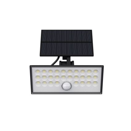 Top Light - Світлодіодний настінний прожектор на сонячній батареї з датчиком HELEON VARIO LED/8W/3,7V IP65 4000K + пульт дистанційного керування