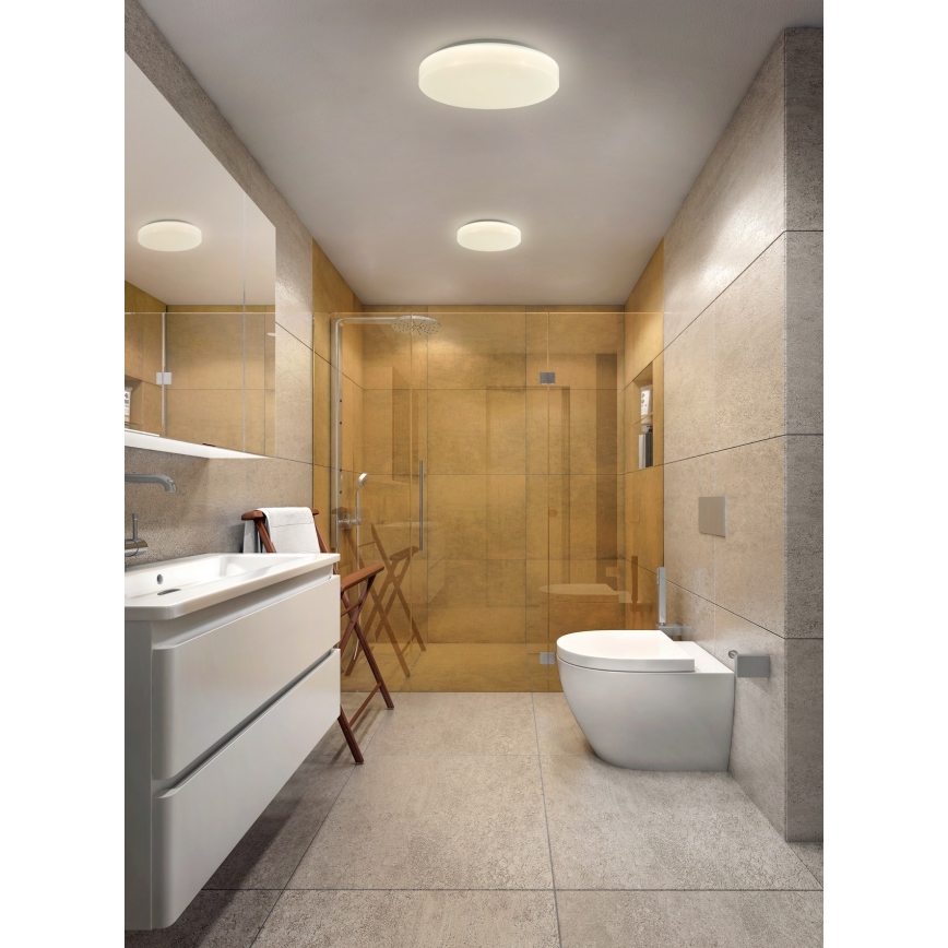 Top Light - Світлодіодний стельовий світильник для ванної кімнати TWISTER LED/18W/230V IP44