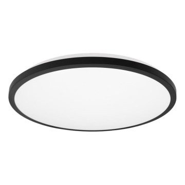 Top Light - Світлодіодний стельовий світильник для ванної кімнати ONYX LED/10W/230V IP44 3000/4000/6500K діаметр 29 см чорний
