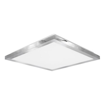 Top Light - Світлодіодний стельовий світильник для ванної кімнати SILVER LED/10W/230V IP44 3000/4000/6500K 28x28 см матовий хром