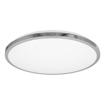 Top Light - Світлодіодний стельовий світильник для ванної кімнати SILVER LED/10W/230V IP44 3000/4000/6500K діаметр 29 см глянцевий хром
