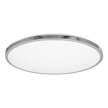 Top Light - Світлодіодний стельовий світильник для ванної кімнати SILVER LED/18W/230V IP44 3000/4000/6500K діаметр 34 см глянцевий хром
