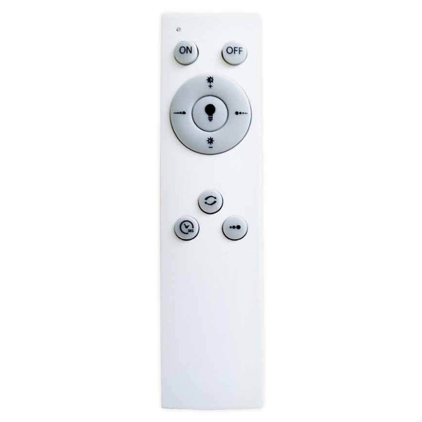 Top Light - Світлодіодний стельовий світильник з регулюванням яскравості IVONA 40B RC LED/24W/230V + пульт дистанційного керування білий