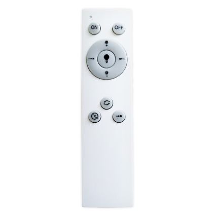 Top Light - Світлодіодний стельовий світильник з регулюванням яскравості IVONA 40C RC LED/24W/230V + пульт дистанційного керування чорний