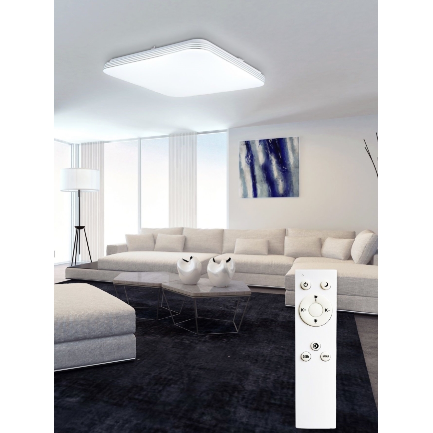 Top Light - Світлодіодний стельовий світильник з регулюванням яскравості OCEAN LED/36W/230V 3000-6500K + пульт дистанційного керування