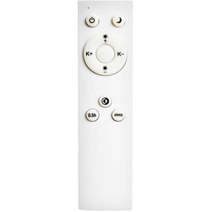 Top Light - Світлодіодний стельовий світильник з регулюванням яскравості DEKOR LED/51W/230V діаметр 50 см 3000-6500K + пульт дистанційного керування