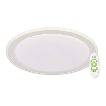 Top Light - Світлодіодний стельовий світильник з регулюванням яскравості NORMAN LED/60W/230V діаметр 49 см білий + пульт дистанційного керування