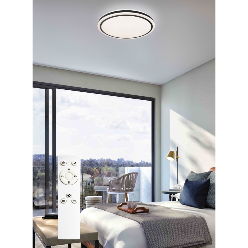 Top Light - Світлодіодний стельовий світильник з регулюванням яскравості ONYX LED/36W/230V 3000-6500K діаметр 38 см + пульт дистанційного керування