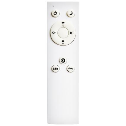 Top Light - Світлодіодний стельовий світильник з регулюванням яскравості REVIT LED/70W/230V 3000-6500K діаметр 75 см білий + пульт дистанційного керування