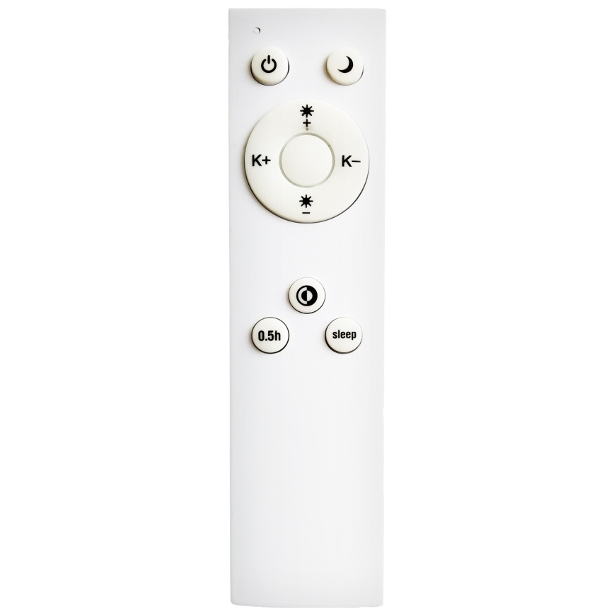 Top Light - Світлодіодний стельовий світильник з регулюванням яскравості REVIT LED/70W/230V 3000-6500K діаметр 75 см чорний + пульт дистанційного керування
