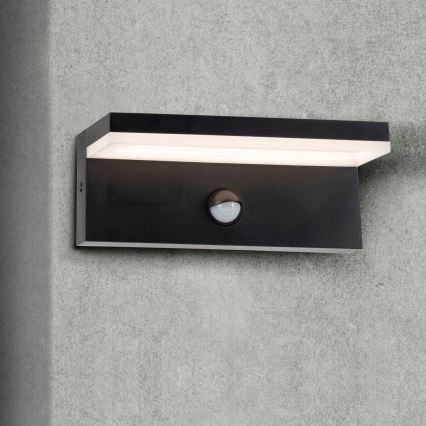Top Light - Уличный светодиодный настенный светильник с датчиком ELON LED/10W/230V 4000K IP54