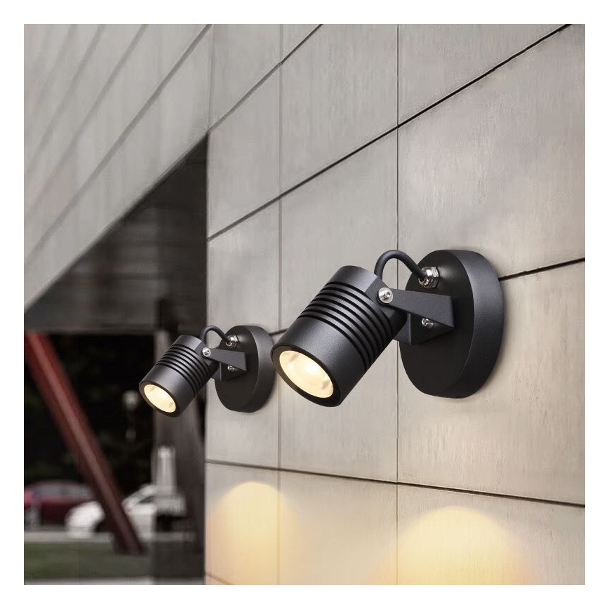 Top Light - Вуличний світлодіодний настінний світильник IBIZA LED/5W/230V IP54