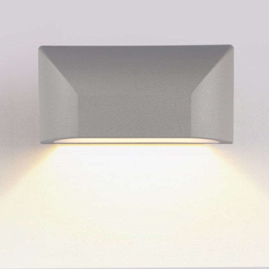 Top Light - Вуличний настінний LED світильник LED/6W/230V IP65