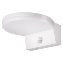 Top Light - Вуличний настінний LED світильник з датчиком LED/15W/230V IP65 білий