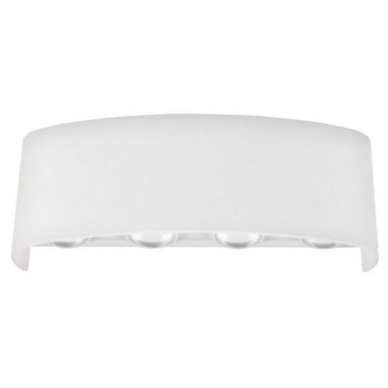 Top Light - Вуличний світлодіодний настінний світильник RAY B LED/8W/230V IP44 4000K білий