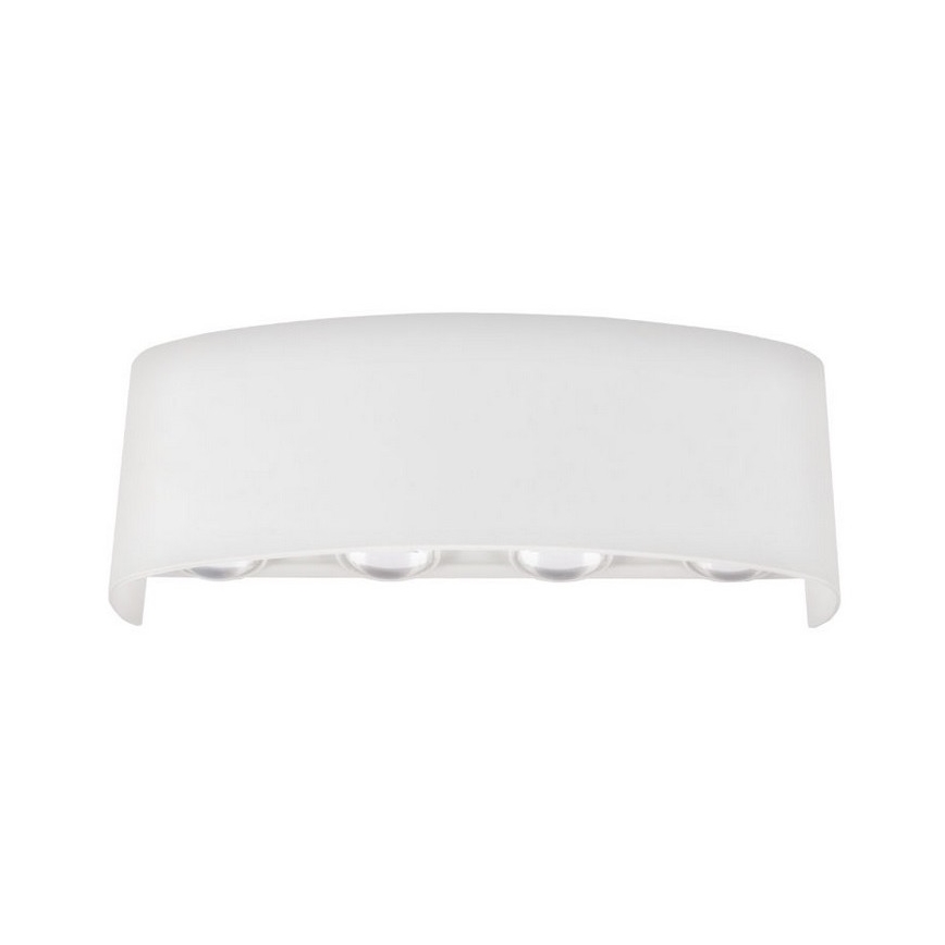 Top Light - Вуличний світлодіодний настінний світильник RAY B LED/8W/230V IP44 4000K білий