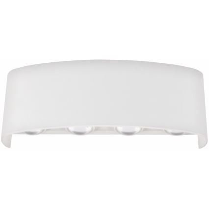 Top Light - Вуличний світлодіодний настінний світильник RAY B LED/8W/230V IP44 4000K білий