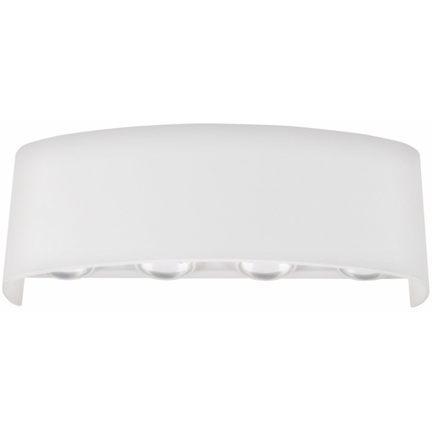 Top Light - Вуличний світлодіодний настінний світильник RAY B LED/8W/230V IP44 4000K білий