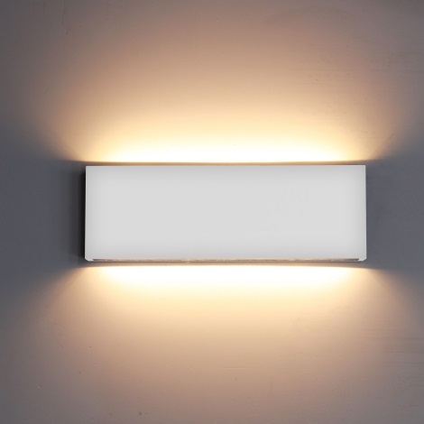 Top Light - Вуличний світлодіодний настінний світильник OBLIGO LED/12W/230V IP65 чорний