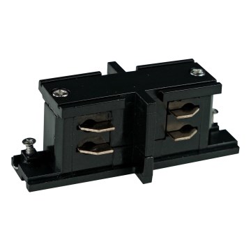 Торцева заглушка для 3-фазної трекової системи TRACER прямий чорний