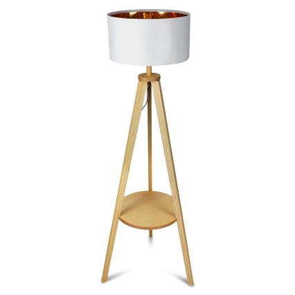 Торшер 1xE27/40 Вт/230 В белый