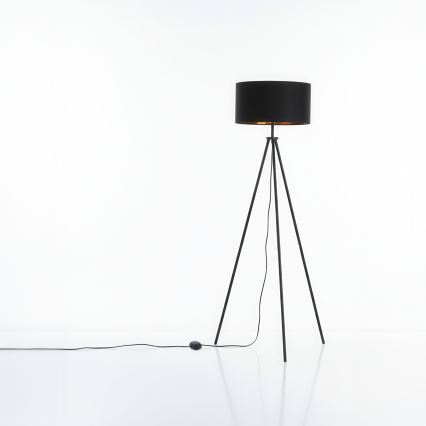 Торшер 1xE27/40W/230V чёрный