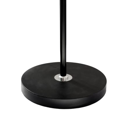 Торшер 1xE27/40W/230V чорний