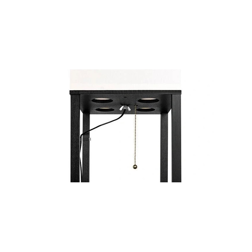 Торшер 1xE27/60W/230V черный/белый