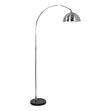 Торшер 1xE27/60W/230V глянцевий хром