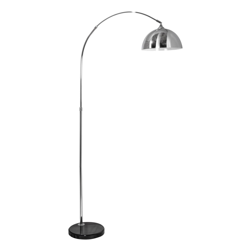 Торшер 1xE27/60W/230V глянцевий хром