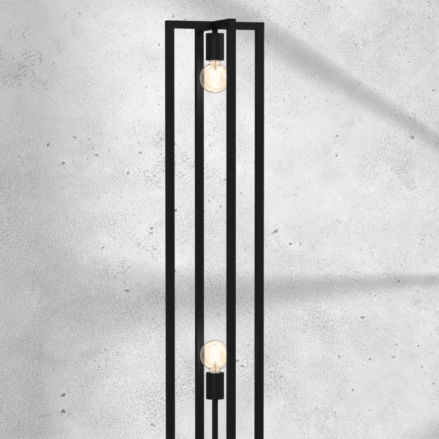 Торшер ARNOLD 2xE27/60W/230V чорний