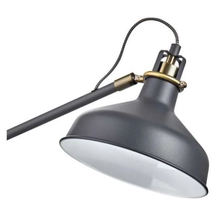 Торшер ARTHUR 1xE27/25W/230V серый