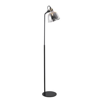 Торшер ASGARD 1xE27/11W/230V серая/черная/золотая