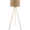 Торшер AYD 1xE27/40W/230V коричневый/бежевый